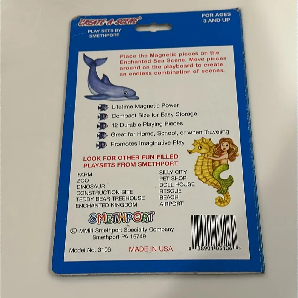 CREATE A SCENE Magnetic Enchanted Sea - Magnet Pieces and Scene